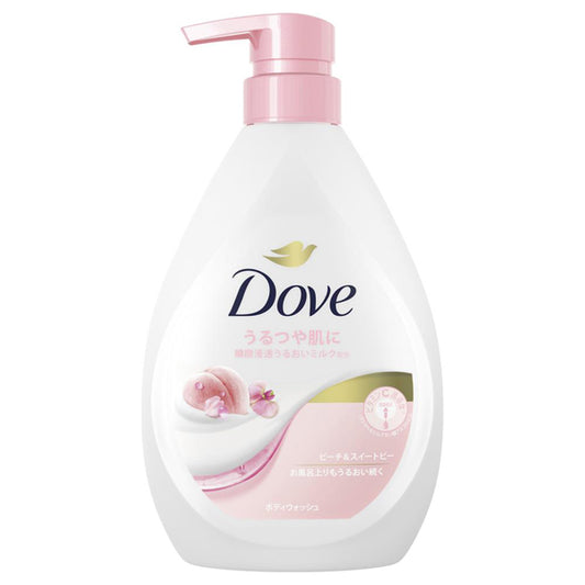 Dove Body Wash Peach & Sweet Pea, 470g