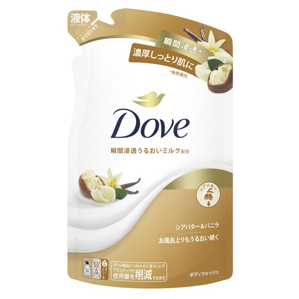 Dove Body Wash Shea Butter & Vanilla Refill, 330g