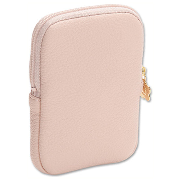 Mary Quant Shrink Daisy Patch Lip Pouch, Pink, H12.5 x W9 x D2.5cm