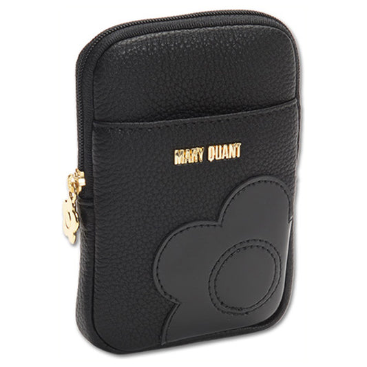 Mary Quant Shrink Daisy Patch Lip Pouch (Black)