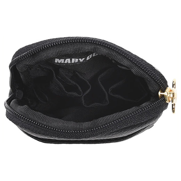 Mary Quant Shrink Daisy Patch Lip Pouch (Black)