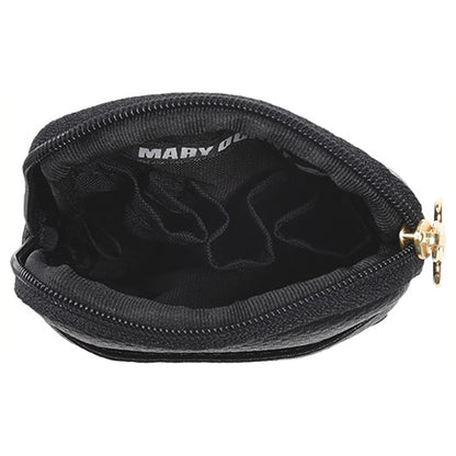 Mary Quant Shrink Daisy Patch Lip Pouch (Black)