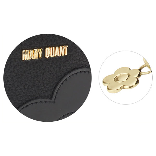 Mary Quant Shrink Daisy Patch Lip Pouch (Black)