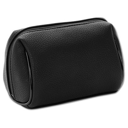 Mary Quant Shrink Daisy Patch Oval Pouch (Black)