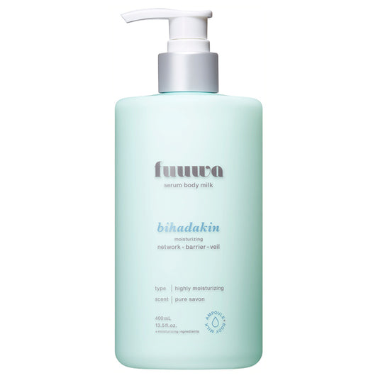 fuuwa Beauty Serum Body Milk (Skin Flora/Pure Savon), 400ml