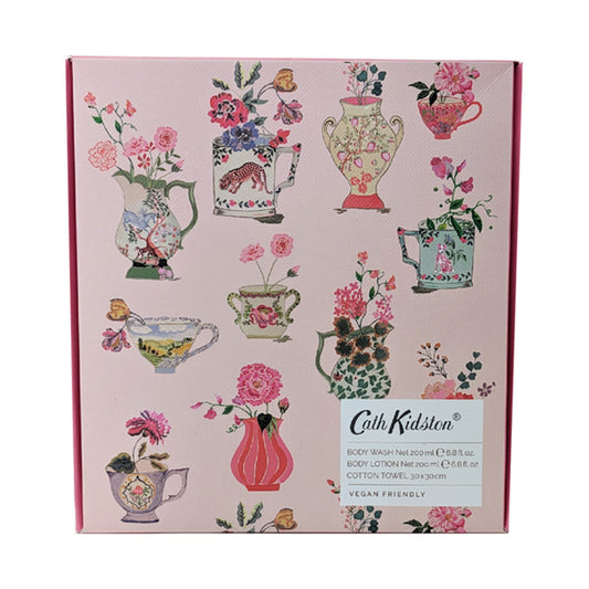 CathKidston Bath & Towel Set (Cup & Vase)