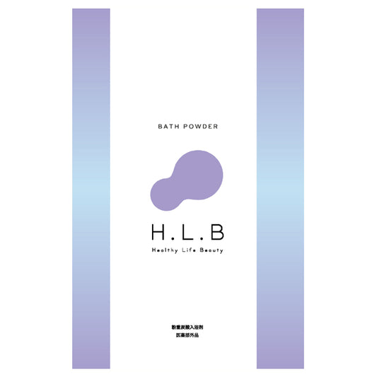 H.L.B Bath Powder Relax (Lavender Scent), 30g
