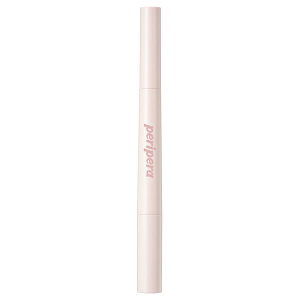 PERIPERA Sugar Twinkle Duo Eye Stick, 01 Dewy Nude, Brightener 0.23g,Shimmer 0.55g