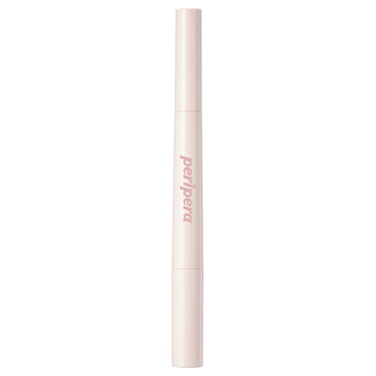 PERIPERA Sugar Twinkle Duo Eye Stick, 01 Dewy Nude, Brightener 0.23g,Shimmer 0.55g
