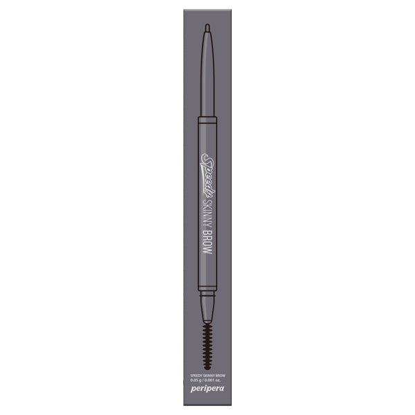 PERIPERA Speedy Skinny Brow, 01 Gray Brown, 0.05g