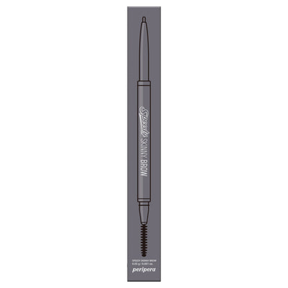 PERIPERA Speedy Skinny Brow, 01 Gray Brown, 0.05g