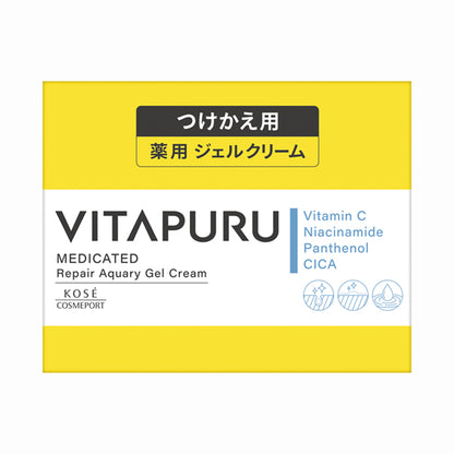 VITAPURU Repair Aquary Gel Cream Refill, 90g