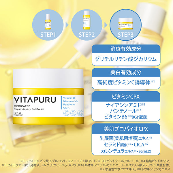 Vitapuru Repair Aqualy Gel Cream, 90g
