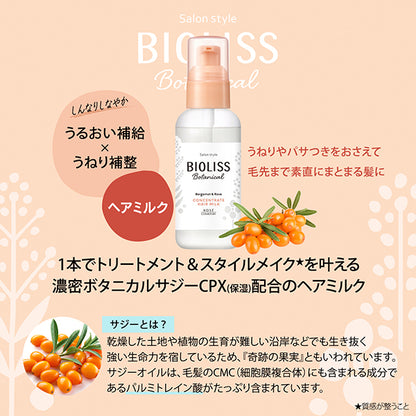 SS Bioliss Bioliss Botanical Concentrate Hair Milk, 100ml, Bergamot & Rose Fragrance
