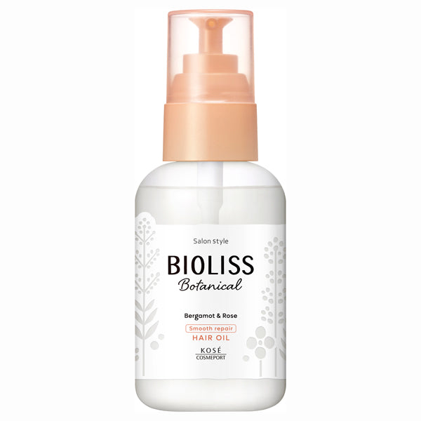 SS Bioliss Bioliss Botanical Smooth Repair Hair Oil, 80ml, Bergamot & Rose Scent