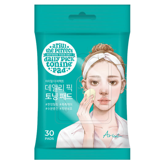 Ariul The Perfect Daily Pick Toning Pad, 30 sheets