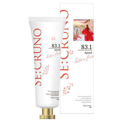SE:CRUNO Hand Cream Appled 83.1 (Apricot Flower), 40g