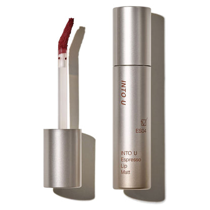 INTO U Espresso Lip Mat, ES04 Red Velvet Cafe, 2.2g