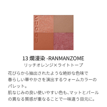 SUQQU SIGNATURE COLOR EYES, 13 RANMANZOME, 6.2g