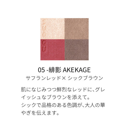 SUQQU SIGNATURE COLOR EYES, 05 AKEKAGE, 6.2g