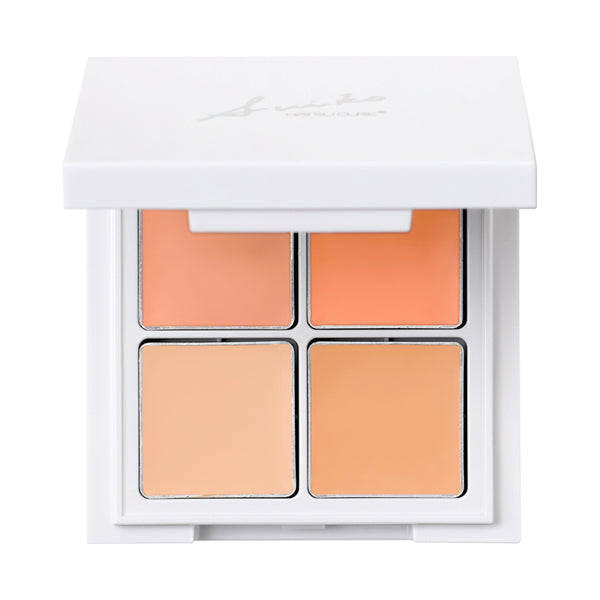 SUIKO HATSUCURE Makeup Base Palette (01), 1.4g x 4