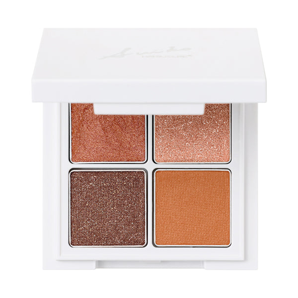 SUIKO HATSUCURE Mineral Multi Eye Palette (02 Atmospheric Brown), 1.6g x 4