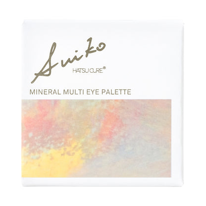 SUIKO HATSUCURE Mineral Multi Eye Palette (02 Atmospheric Brown), 1.6g x 4