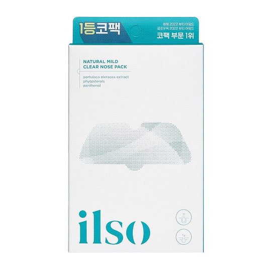 ilso Natural Mild Clear Nose Pack, 5 uses
