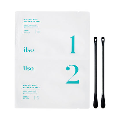 ilso Natural Mild Clear Nose Pack, 5 uses