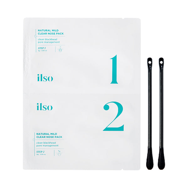 ilso Natural Mild Clear Nose Pack, 5 uses