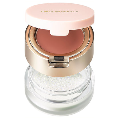 ONLY MINERALS Mineral Colors Eyeshadow Duo, 06 Luna Stone, 0.5g+1.8g