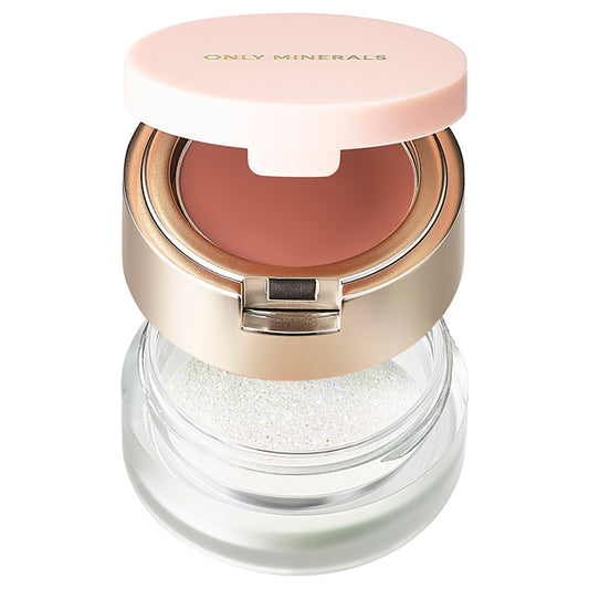 ONLY MINERALS Mineral Colors Eyeshadow Duo, 06 Luna Stone, 0.5g+1.8g