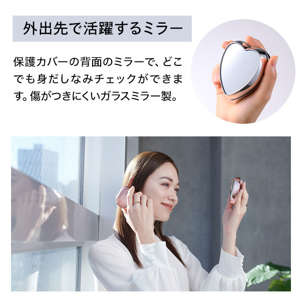 ReFa ReFa Heart Brush Ray, Matte Black, 96g