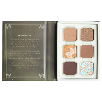 MilleFee Painting Eyeshadow Palette, 11 Sunflower, 6g