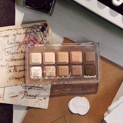 lilybyred Mood Keyboard, 01 Ash Cinanamon, 10.5g