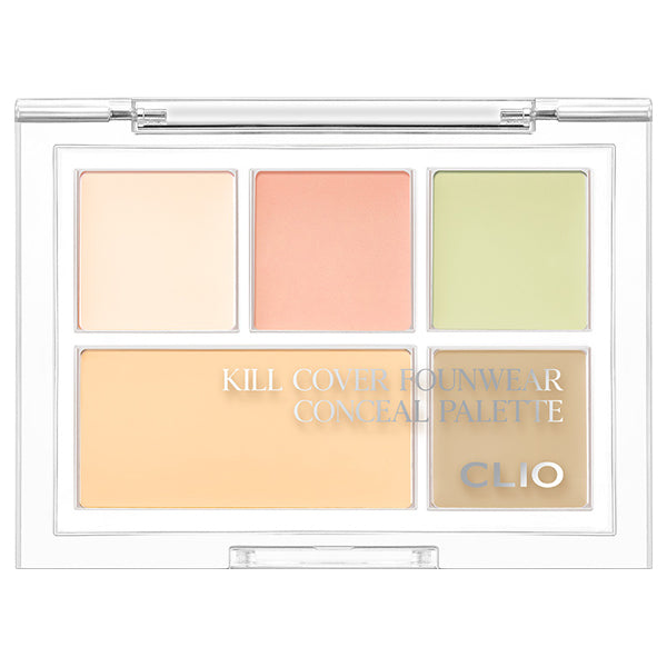 CLIO Kill Cover Funwear Conceal Palette, 02 Delight, 1gx4, 2gx1