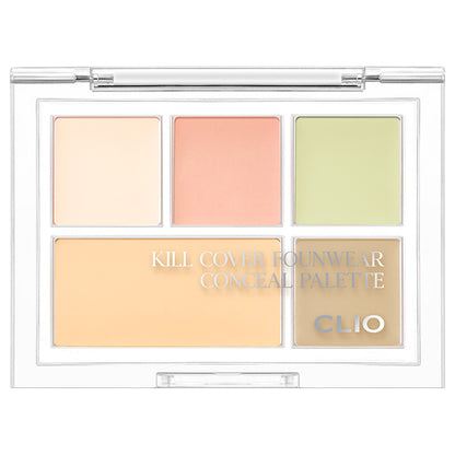 CLIO Kill Cover Funwear Conceal Palette, 02 Delight, 1gx4, 2gx1