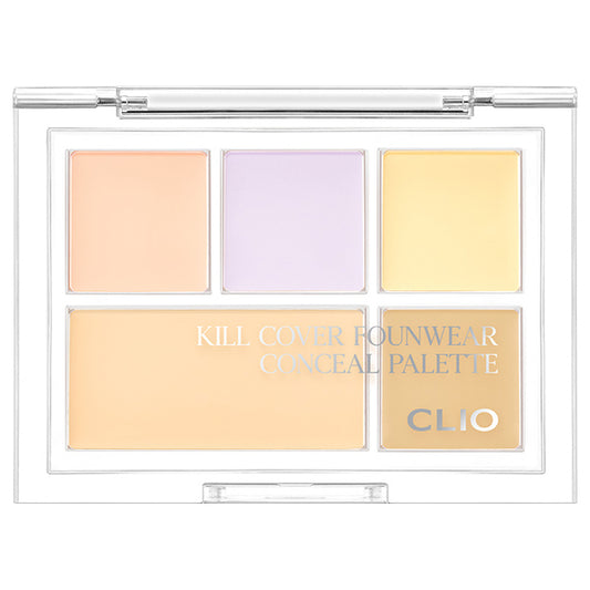 CLIO Kill Cover Fanwear Conceal Palette (01 Pure Joy)×4 + 2g×1