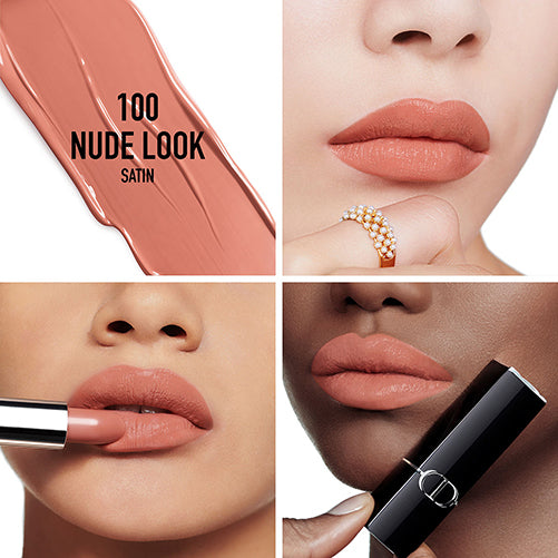 Dior Rouge Dior, 100S Nude Look Satin