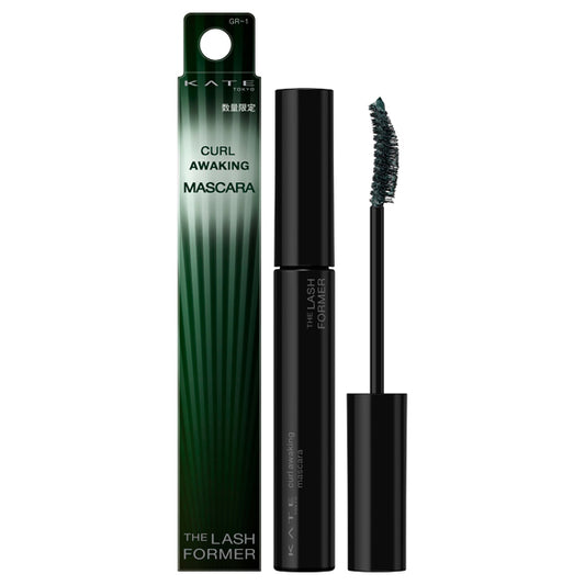 KATE Curl Awakening Mascara, GR-1 Ebony Green, 5.5g