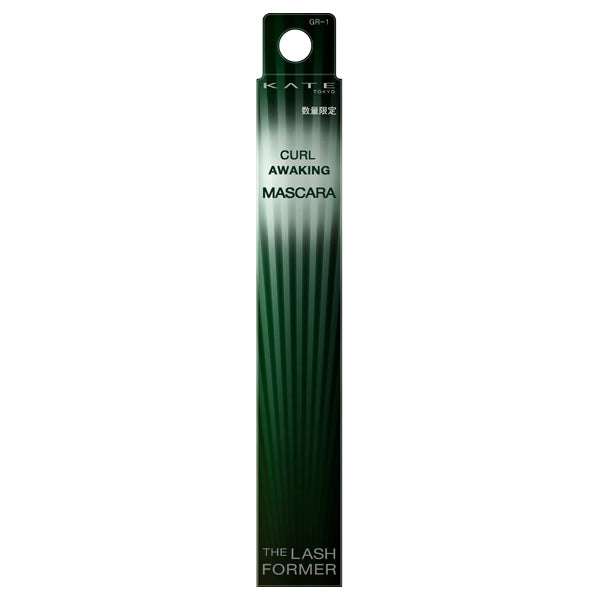 KATE Curl Awakening Mascara, GR-1 Ebony Green, 5.5g