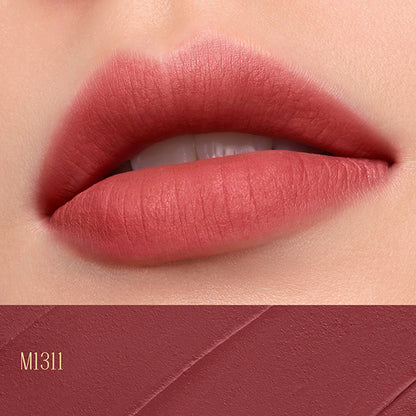 Huaxizi Hundred Flowers Concentric Tablet Carved Lip, M1311 Coral Pink, 3.8g