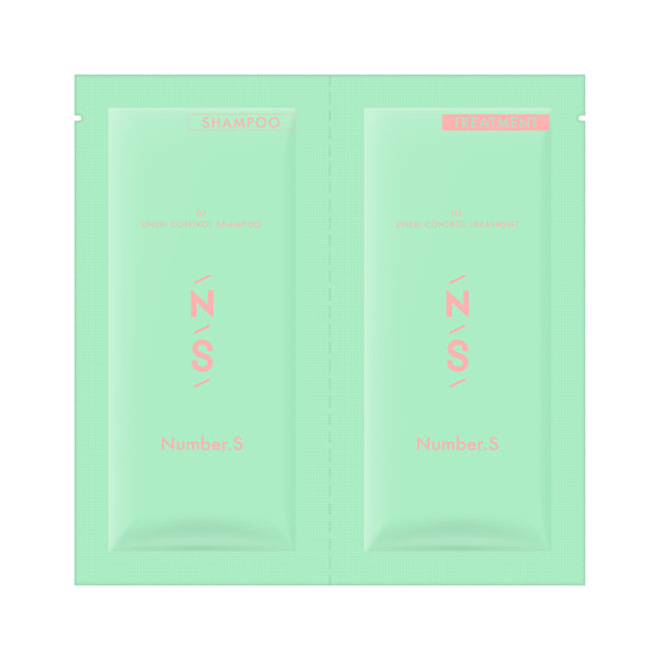 Number.S Frizz Control 1-Day Trial Shampoo & Treatment, 10ml, 10g
