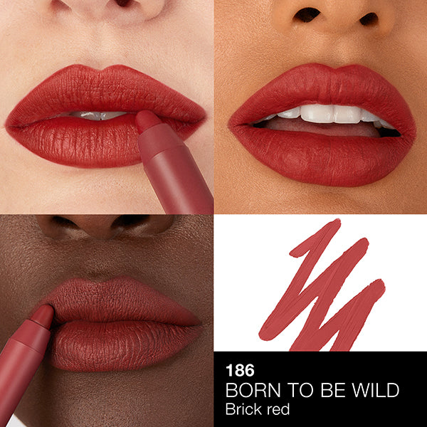 NARS Powermatte High Intensity Lip Pencil, 186 BORN TO BE WILD, 2.4g