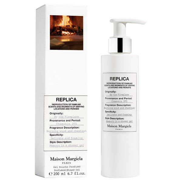 Replica Shower Gel By the Fireplace, 200ml, Woody Amber