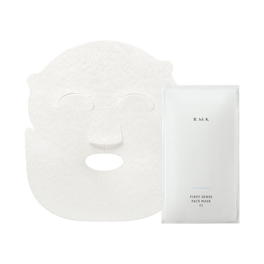 RMK First Sense Face Mask CI, 22ml ×1 ×5 sheets (Citrus & Galbanum Green & Cassis Scent)