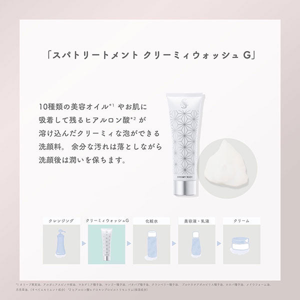 Spa treatment Creamy Wash G, 120g