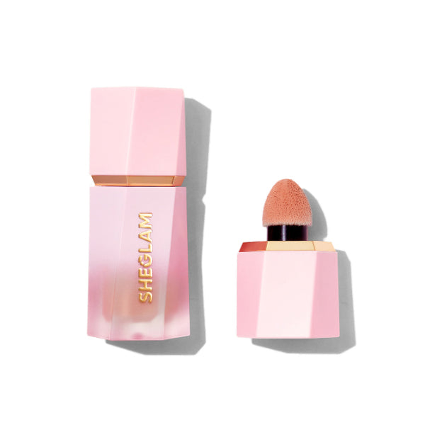 SHEGLAM Color Bloom Liquid Blush Matte Finish (Hush Hush), 5.2ml