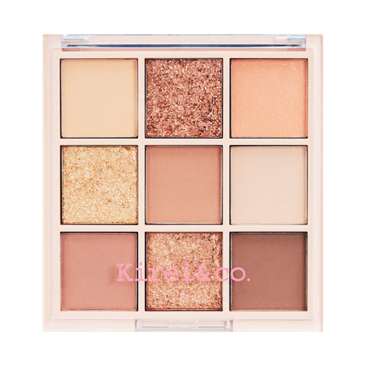 Kirei＆co. Eyeshadow Palette, 06 Pink Beige, 7.8g