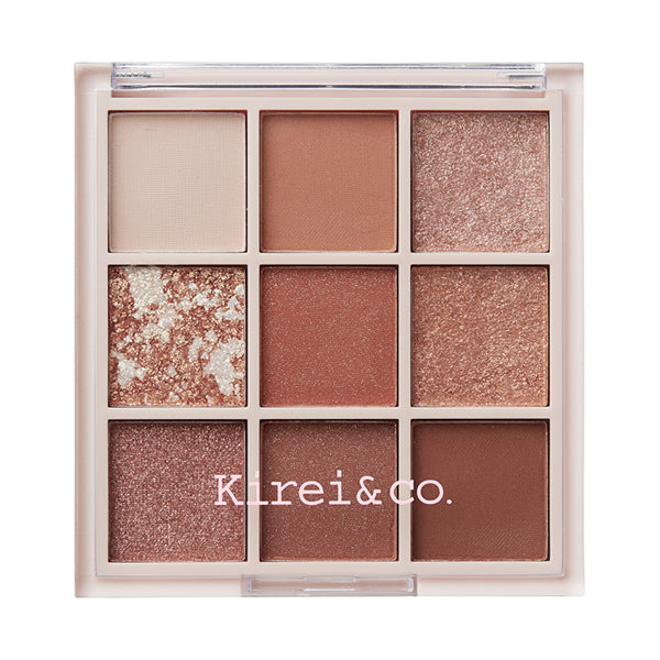 Kirei＆co. Eyeshadow Palette (02 Caramel Brown)